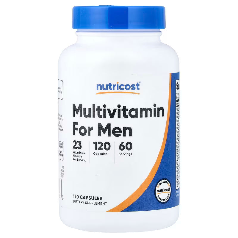 Multivitamínico con Probióticos 120 cápsulas — Nutricost