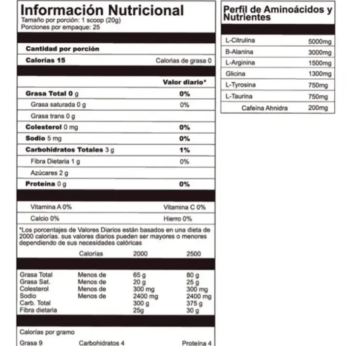 Pre-entreno Electron — Smart Muscle