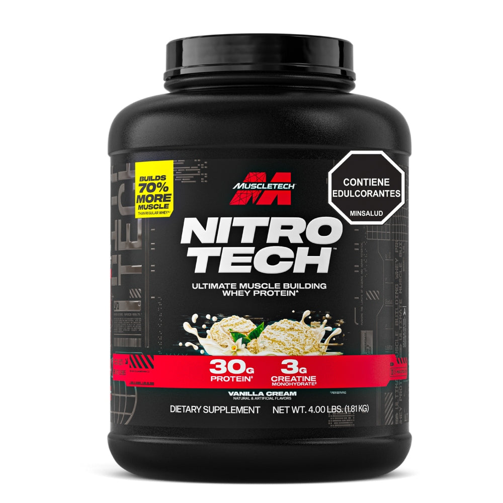 Nitrotech Whey Protein - Muscletech.